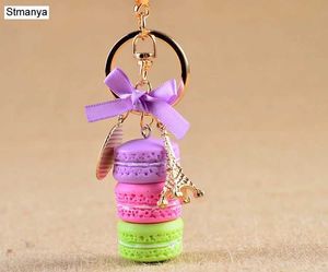 Keychains Bedanyards New Cake Keychain Carro de moda Bag Womens Charm Acessórios