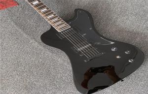 Satin Black Rd Type Electric Guitar Custom Shop Rd Guitar med svart hårdvara högkvalitativ gitarra All Color finns tillgängliga4701662