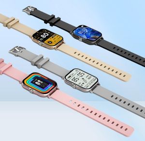 2022 GT20 Smart Watch Mężczyźni Kobiety pełne dotyk Bluetooth Call Custom Dial Sport Sport Opash Tętno bransoletka Smartwatch PK DT1849077