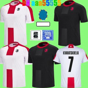 GEORGIA Soccer Jerseys Club Sets KVARATSKHELIA 2024 Euro Cup Islands National Team Football Shirts Kit CHAKVETADZE DAVITASHVILI KVILITAIA MIKAUTADZE ZIVZIVADZE