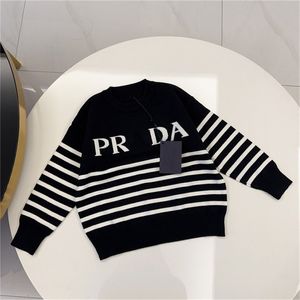 Projektantka dla dzieci marka pullover neutralna wysokiej jakości swetra sweter dla niemowląt jesień i zima dla dzieci ciepła bluza rozmiar 90 cm-150cm A2