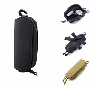 Molle Okulary przeciwsłoneczne miękkie wyściełane szklanki etui nylon ochronna woreczka na zewnątrz okulary przeciwsłoneczne torebka okular