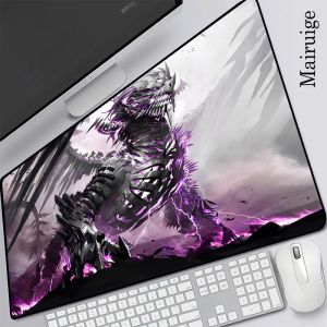 Cases Mairuige Guild Wars 2 Gaming Mouse Pad Computer Decoration Table Pad Gamer Accessories Large Xxl Dragon Mousepad Pc Desk Mat Rug