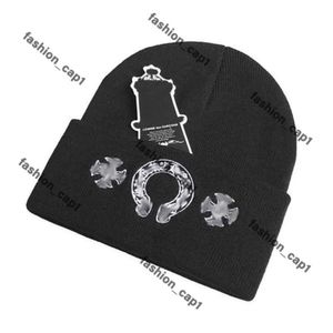 2024 Chrome Cap Beanie/Skull Caps Chromees Hesrts Hat Baseball Flower Chrome Cross Hearts Mens Hearts Hats High Women Black Quality Hearts Cap Ch Crhome Heart Hat 228