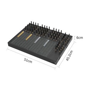 Modems 2G Gsm 64 Antenna Channel Sims High Gain Signal Wireless Modem Support Smpp Http Api Data Analysis And Sms Notification System/ Otndy