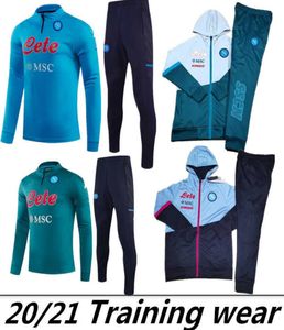 2020 2021 Napoli tracksuit Hamsik Insigne Callejon Zielinski 2021 SSC Naples long zipper jacket set tracksuit 2021 Soccer tracksui6961275