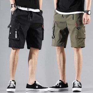 Summer Mens Shorts Work Suit Half Length Pants Korean Style Casual Loose Student