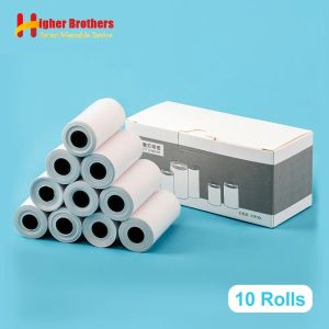 Papel Superior Brothers 10 Rolls Papel de impressão térmica 57*30 mm Três Propert High Definition Thermal Paper por 10 anos de impressão