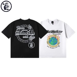 Hellstar Designer Mens T Camisetas Mulheres Designer Roupas 2024 Novo processo de impressão