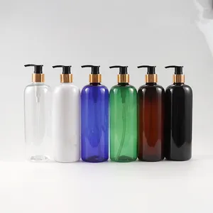 Lagringsflaskor 10st/Lot 500 ml SOAP Dispenser Refillerbar Bottle Lotion Container Pump kan handtvättar badrumstillbehör