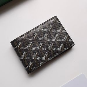 Small Wallet Credit Card Holder Designer Wallets Purses Purses Designer Woman Handbag High Quality Genuine Leather Mini Bags with Box Cardholder Black Purse