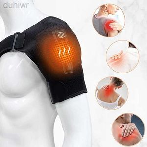 Full Body Massager 3 Level Unisex USB Fast Heated Shoulder Brace Adjustable Shoulder Wrap Pad Shoulder Pain Relief Massager For Relieve Fatigue 240407