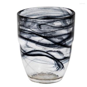 Weingläser Kunst runden kreative tragbare Glas Tasse Frühstück Kaffee Süßes Tee Set Milch türkische Tassen Kubek do Kawy Getränkware