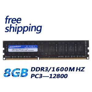 Rams Kembona de alto desempenho Melhor Preço Longdimm Desktop DDR3 8GB 1600MHz Memória PC12800 Trabalho em toda a placa -mãe