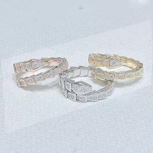 Ring Gold Plate Snake Rings Serpentii Viper Ring 2 Color Joyas Aneis With Stone Geometry Rings No Stone Silver Gold Luxury Jewelys Sizer 6 till 9 Rings Gifts Set Box