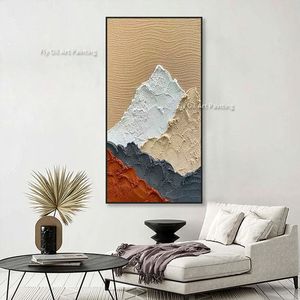 Texture Oil Painting For Living Room Bedroom Hotel Offices Restaurants Abstract Cnavas Art 100% Handmade Plaster Texture Wall Thick Painting