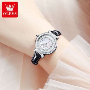 Star Endorser Oulishi Brand Small Crowd Ins Quartz Diamond Inlaid Tiktok Women's Watch