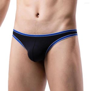 Underpants Sexy Mens Bulge Pouch Thong Briefs Comfortable Breathable G-String Underwear Low Rise Jockstraps Erotic Lingeire