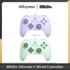Spelkontroller Joysticks 8Bitdo - The Ultimate C Wired Game Controller för PC Windows 10 11 Steam Deck Raspberry Pi Android Q240408