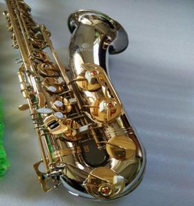 Jupiter JTS1100SG BB Pos Nowy tenorowy saksofon Srebrny Nickel Body Body Gold Key B Flat Sax Instrument z skrzynią 8217772