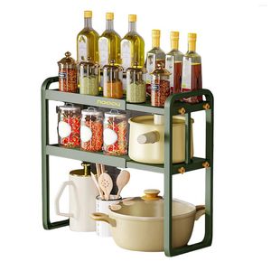 Kitchen Storage Expandable Cabinet Shelf Heavy Duty Metal Organizer Rack For Accessories Canned Goods