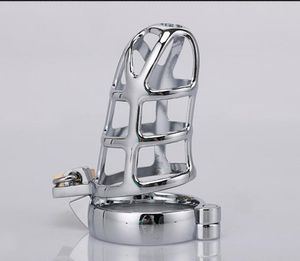 Hot Sell Design Männlicher Edelstahl Hahn Cage Penis Ringgürtel Gerät Erwachsener BDSM MEN Sex Toy 4 Größe für Ring8896429