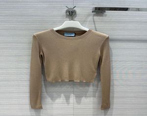 Designer 2022 Knitted Sweater Women Lady Oneck Long Sleeve Casual Pullover New Autumn Jumper8275728