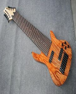 Özel Mağaza 10 Strings Özel Vintage Sarı Elektrik Bas Gitar 24 FRETS BAS BAŞLI BAĞLI DONANIM ÇİN ELEKTRİK BASS GİTAR 8128438