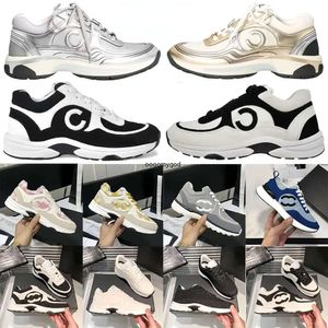 2024new Designer Shoes Mens Running Channel Shoes Sneakers Женщины спортивные обувь отражающие кроссовки Женщины с кружевными спортивными обувь повседневные тренеры