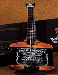 Michael Anthony Van Helen Chickenfoot Whisky Black Electric Bass Guitar Blackhardware Tremolo Tailpiece 4 Strings Handarbete PA6421803