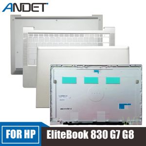 Ramar Nytt för HP EliteBook 830 G7 G8 PLASTICS LCD Back Cover Bakre lockets toppfodral Bezel Bottom Cover Palmrest Overholle Laptop Shell Shell