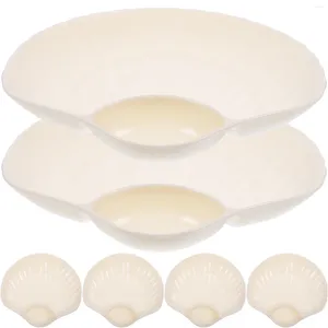 Dinnerware Sets Dumpling Plate Vinegar Saucer Serving Trays Platter Sushi Dish Chips Dip Plates Holder Square Dinner