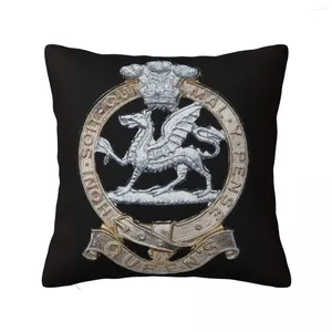 Kudde Queens Regiment Cap Badge Picture Throw s Case Pudowcases for Sofa