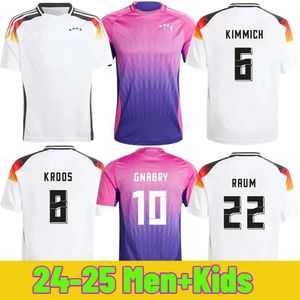 2024 Avrupa Kupası Werner Kroos Gnabry 24 25 Almanya Futbol Formaları Hummels Draxler Reus Muller Gotze Erkek ve Çocuk Kiti Hayranlar Oyuncu Versiyonu Futbol Gömlek Üniforma