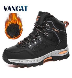 Unisex Snow Boots Warm Plush Men039s Waterproof Nonslip W Outdoor Hiking Work Shoes Sneakers 3646 2106242036046