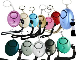 130 db Safe Sound Personal Alarm Keychain with LED Lights Home Self Defense Electronic Device for Women Girls5044675