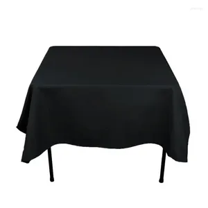 Table Cloth Simple Modern Wedding Solidscene Mat Decoration Color Square Polyester Banquet Tablecloth Gray22