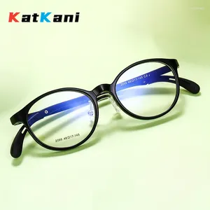 Sonnenbrillen Frames katkani ultraleicht komfortable Silikon Kinder Brillen rund retro optische verschreibungspflichtige Brille Rahmen Jungen und