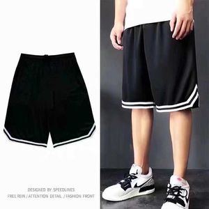 Summer Thin Loose Ice Silk Pants Mens Basketball Shorts Tiktok Style Student Casual