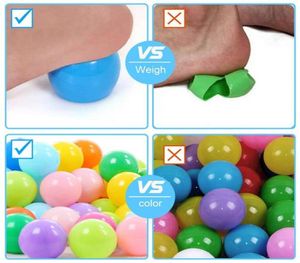 Pack of 100 Ball Pit Balls Crush Proof Plastic Ball, Pit Balls,Kids Ball Pit Large Up Toddler Ball Pits,for Toddlers Girls Boys3268686