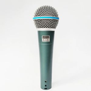 Microphones Shure Beta58a Super cardio dynamic vocal Handheld karaoke wired dynamic microphone saxophone lecture church teacher sing mic