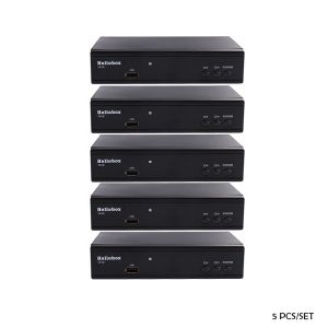 Box 5 PCS/SET HELLOBOX V5 Satellit -TV -mottagare POWRVU IKS BISS Helt Autoroll DVB S2 Buildin Satellite Finder HD Digital TV Box