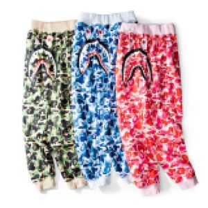 A Bathing A Ap new popular logo shark camouflage thin trousers loose fashion leisure men and women who pants