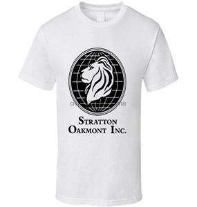 Men039s T Shirts Cotton Sportswear Stratton Oakmont Wolf Wall Street Stock Trader Financial Movie Shirt1660085