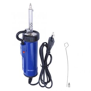 Transportörer Electric Vacuum Solder Sucker Desolring Sug Pump Lödning av järn Tenn Svetsreparationsverktyg 30W 220V EU Plug