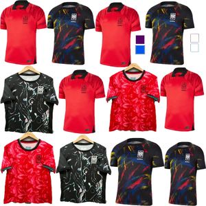 24/25 della Corea del Sud Nuova maglia da calcio calcistica 23/02/24 Casa Red Son Kim Hwang Lee Jeong Sung Lee Kwon National Team Shirt Uniforme