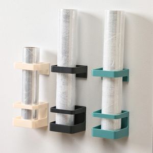 Rack ombrello montato a parete drenante drenante rack multifunzione di plastica organizzatore bagno organizzatore ombrello secchio