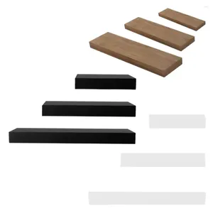 Dekorativa plattor vägghylla flytande rackdekoration multifunktion lagringshållare för kök/ sovrum ram
