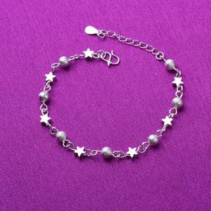 Japanische und koreanische Versionen von Sandperlen, kleinen Sternen, sigeren Armbändern, modische fünf speichere Star -Kopfbedeckungen für Mädchen