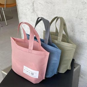 Present Wrap 500st/Lot Custom Logo Non Woven Hand Bag For Clothing Packing Recycled Eco Fabric Nonwoven Shopping